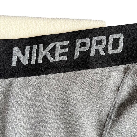 Nike Pro Dri-Fit Mens Compression Tights Gray/Black Size XS - Picture 3 of 11